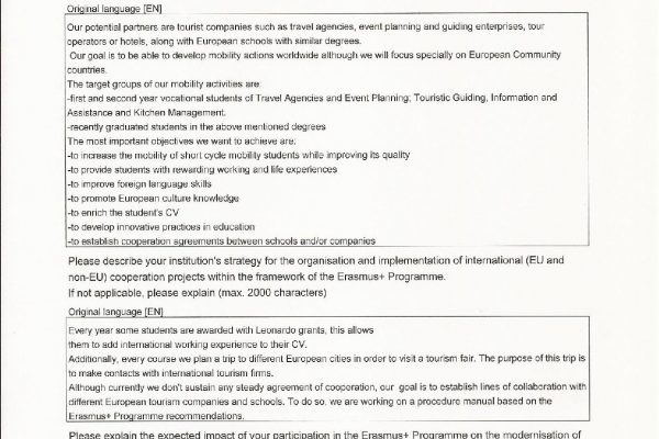 Document Erasmus Policy Statement
